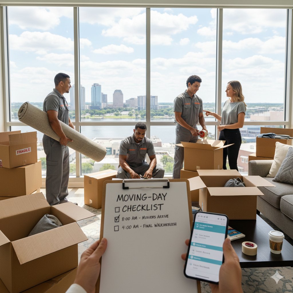 Move Day in Jacksonville: Your Complete Timeline & Moving-Day Checklist