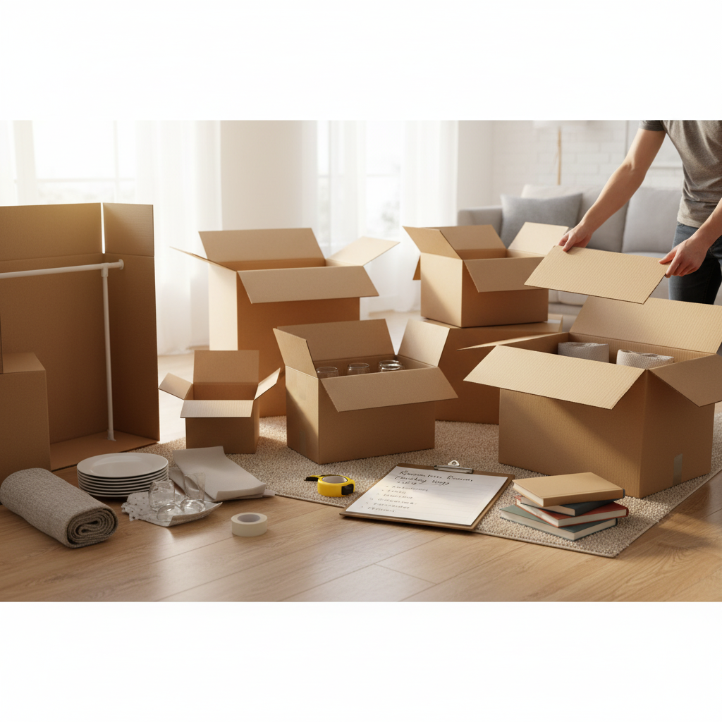 Which Moving Boxes Do You Really Need: Room-by-Room Packing Supply Guide