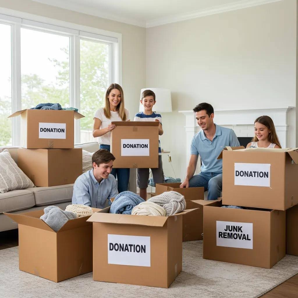 Junk Removal vs Donation: How to Downsize Before Your Jacksonville Move