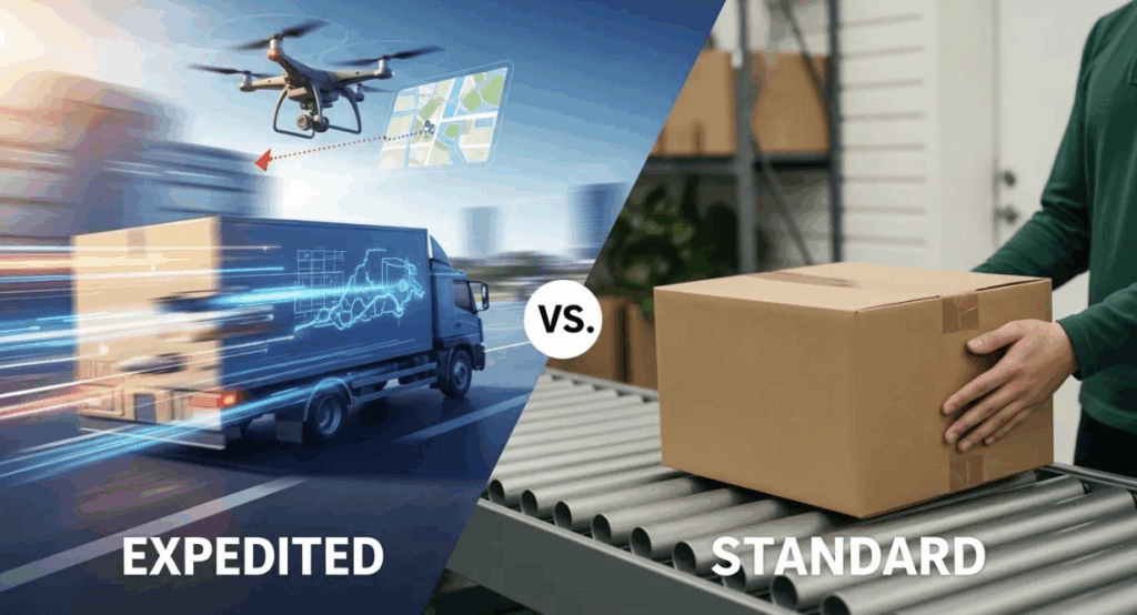 Expedited vs. Standard Shipping Explained