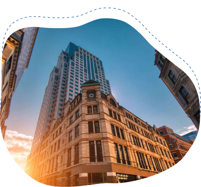 Jacksonville skyline featuring a mix of modern and historic architecture, illustrating commercial areas relevant to Skinner Moving's services.